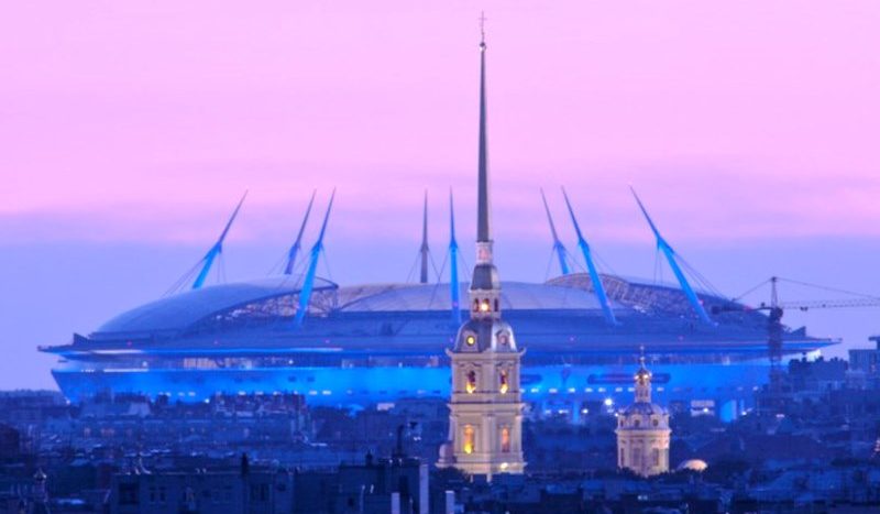 Стадион на Крестовском Санкт Петербург